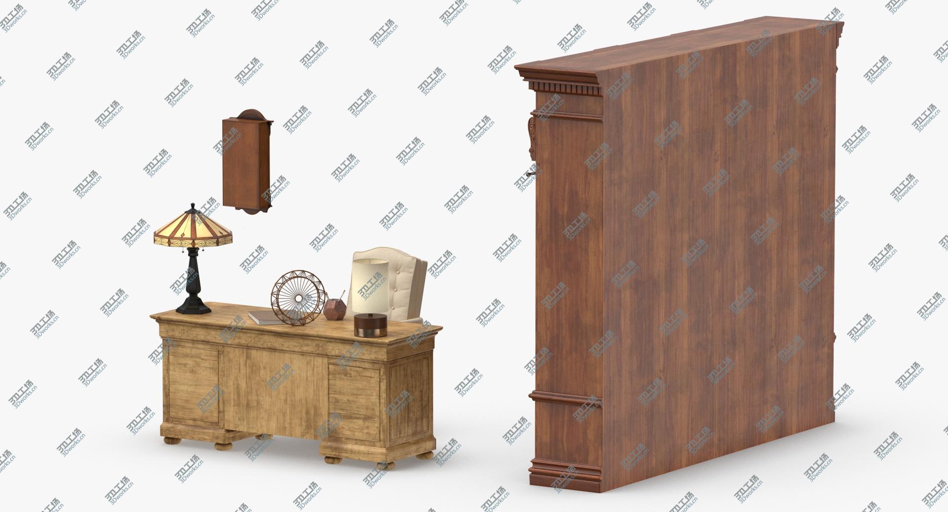 images/goods_img/2021040235/3D Classical Office 03 model/5.jpg